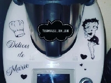 Stickers thermomix Cake Factory Cookeo Companion « Betty Boop »