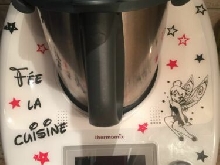 Stickers thermomix TM5 fée clochette (3)