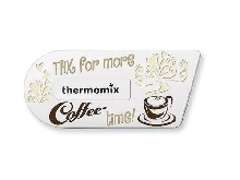 Vorwerk Thermomix TM5 - Sticker Autocollant Cook-Key Coffee Time