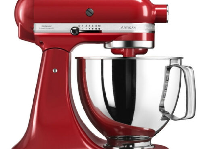 robot sur socle 4,83l 300w rouge empire - kitchenaid