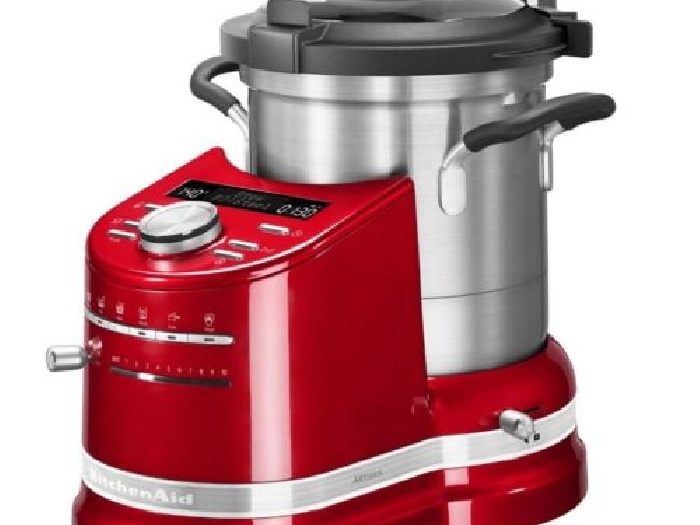 robot cuiseur multifonction 4.5l 1500w rouge empire - kitchenaid